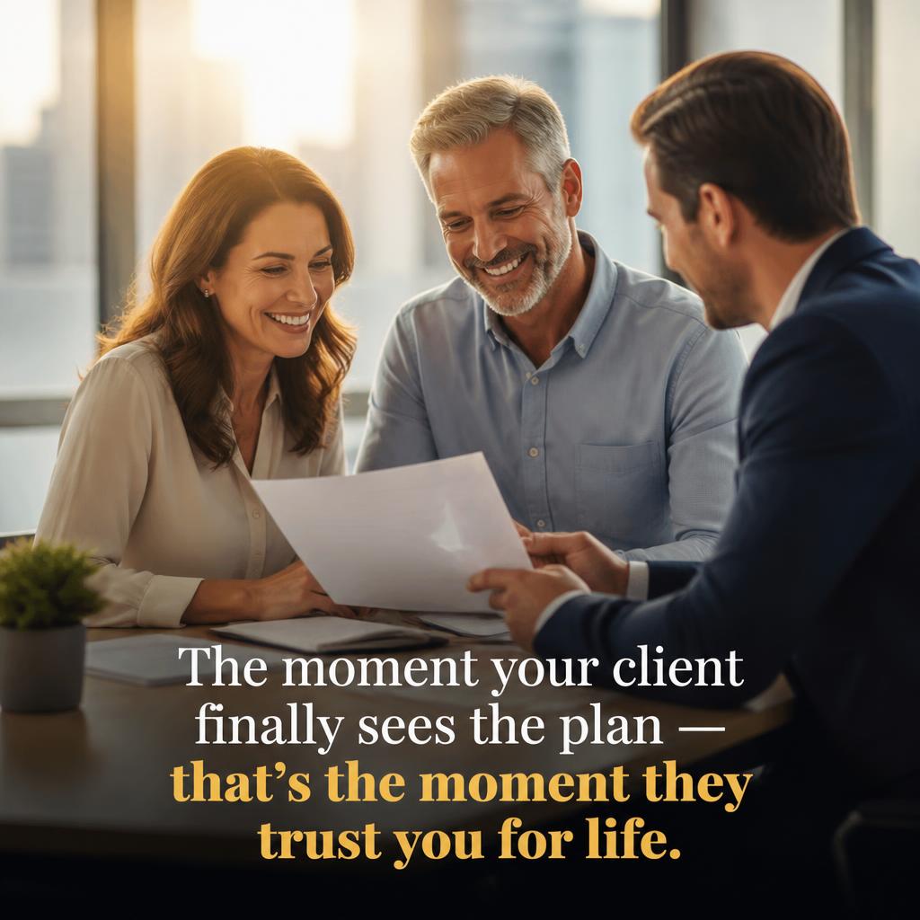 The moment they trust you for life